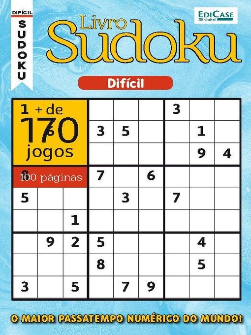 Title details for Sudoku Números e Desafios by EDICASE GESTAO DE NEGOCIOS EIRELI - Available